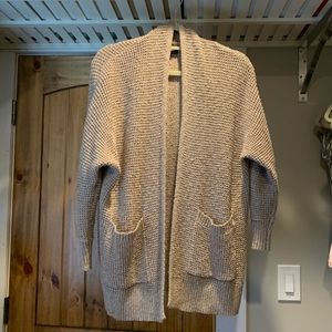 American Eagle Oversized Cardigan...Size XXS...Tan